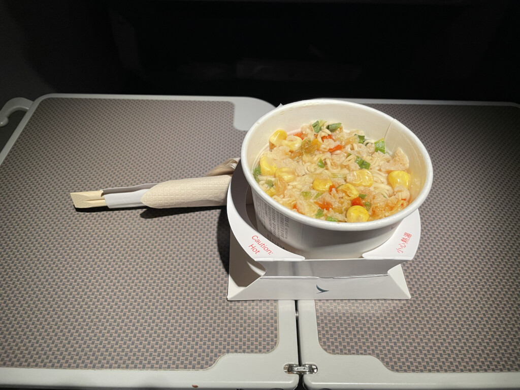 a bowl of food on a table