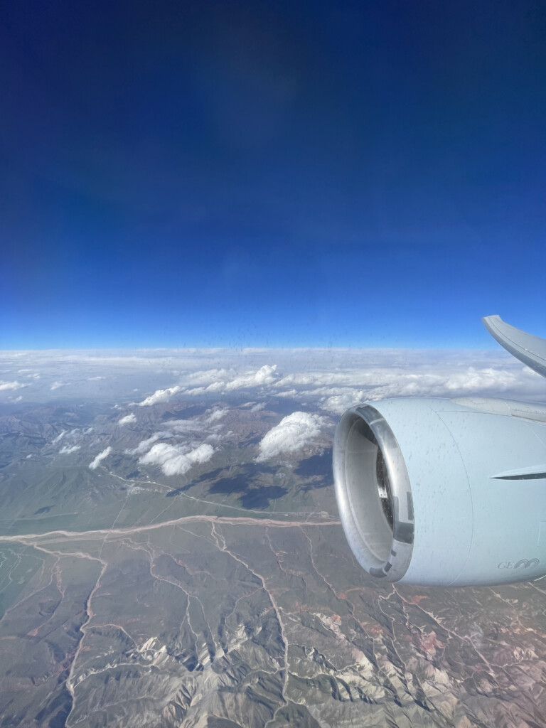 an airplane wing and wing of an airplane