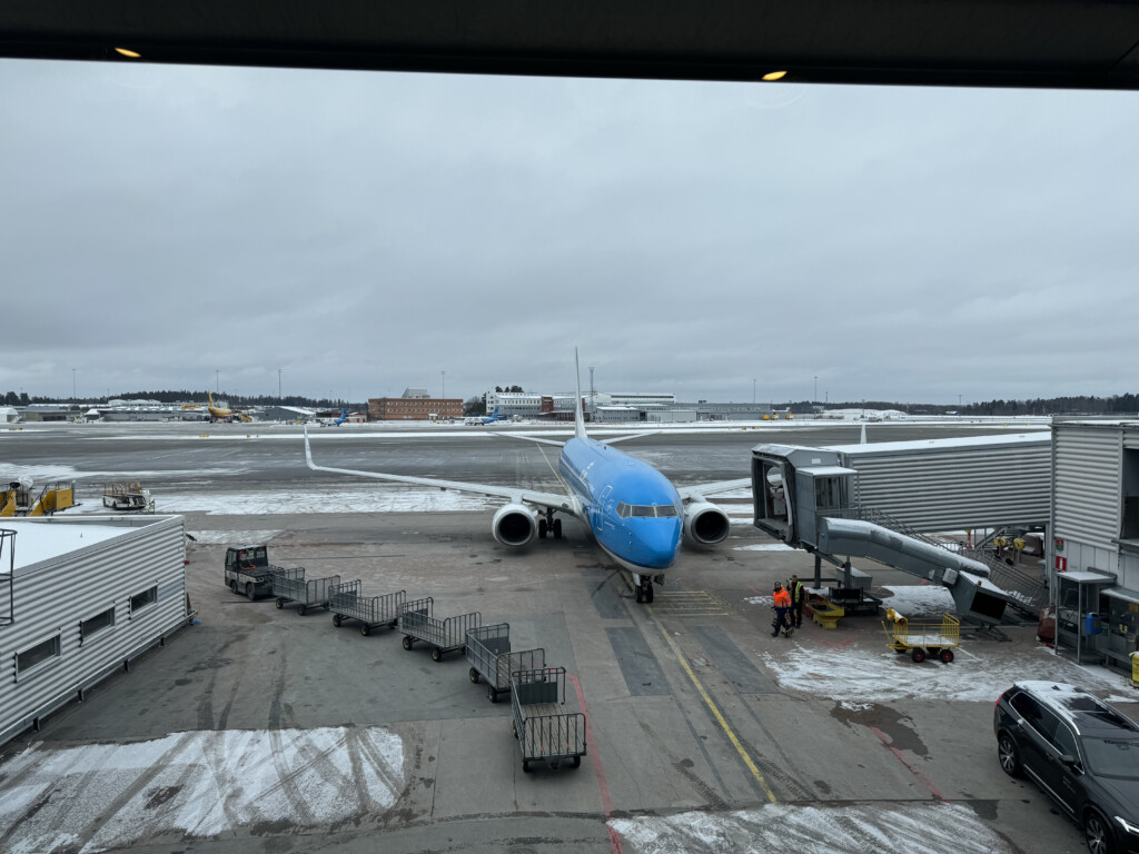 an airplane on the tarmac