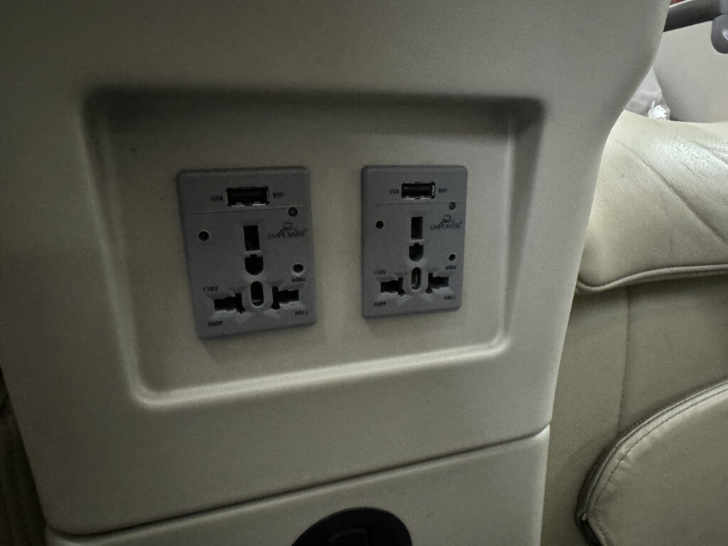 a close up of a power outlet