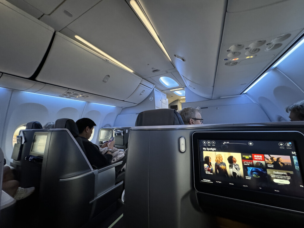 people sitting in an airplane