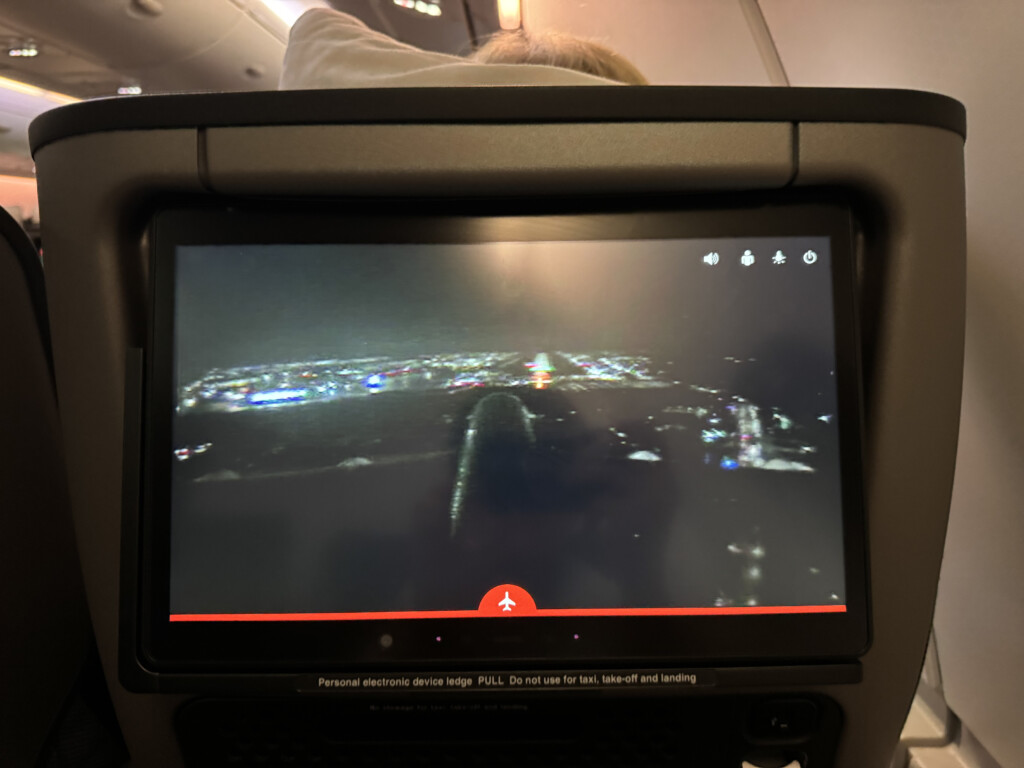 a screen on a plane