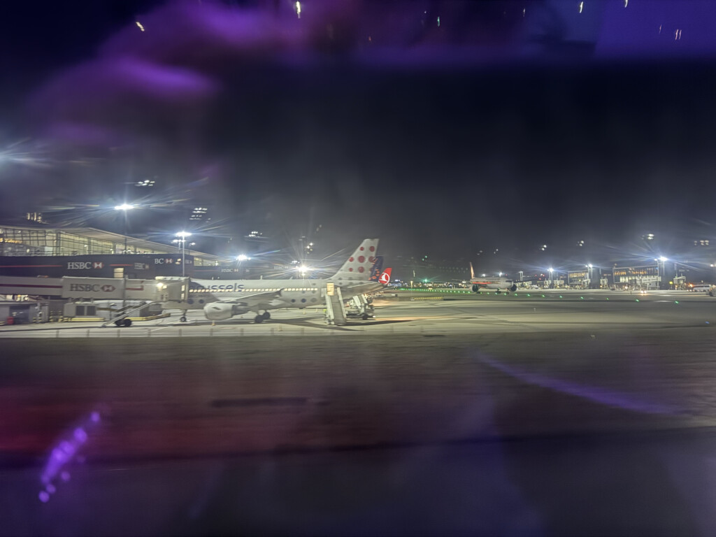 airplanes at an airport