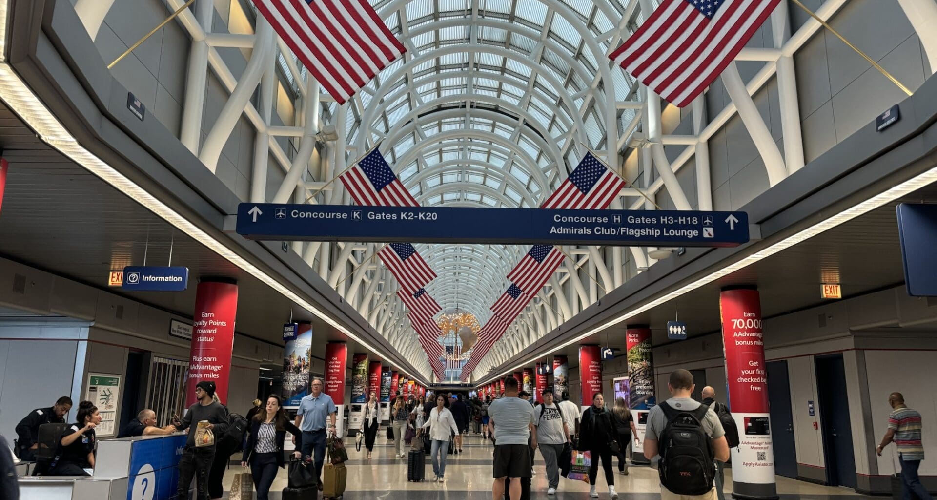 people walking in a terminal