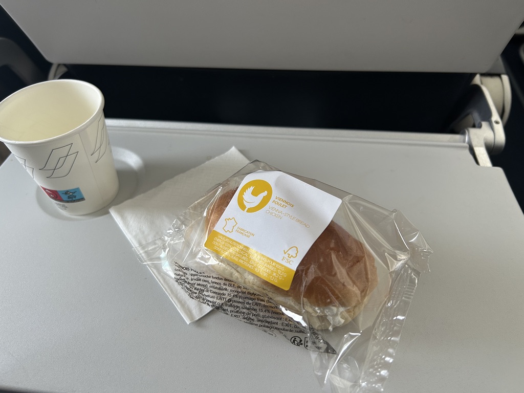 a bread in a plastic bag