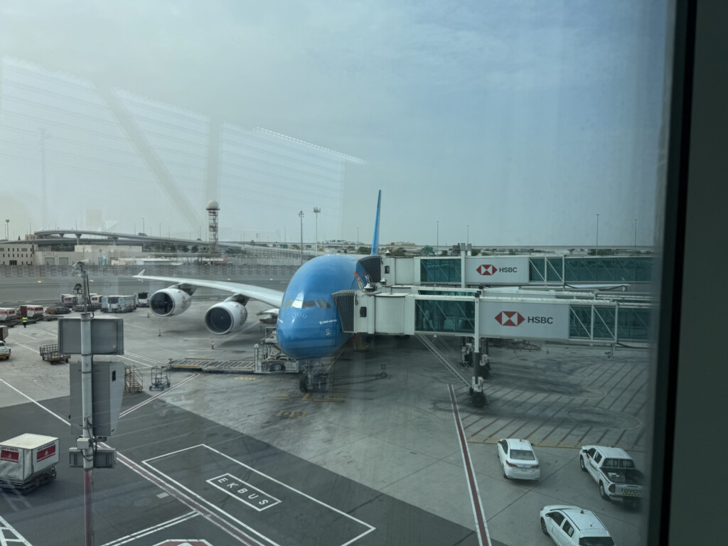 an airplane on a runway