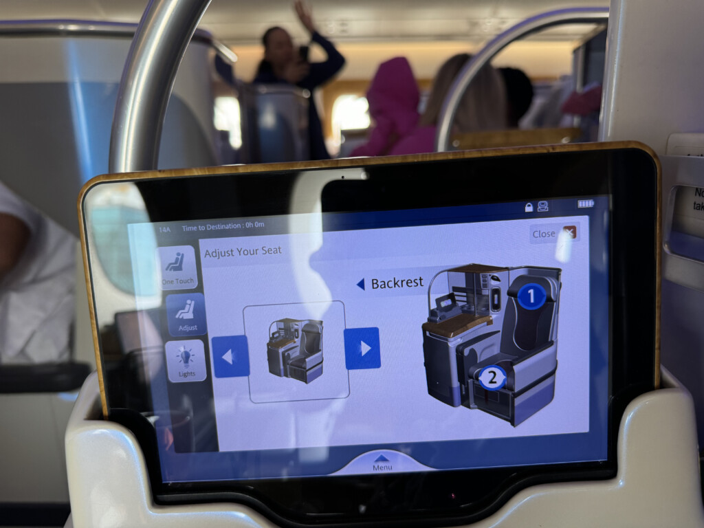 a screen on a device