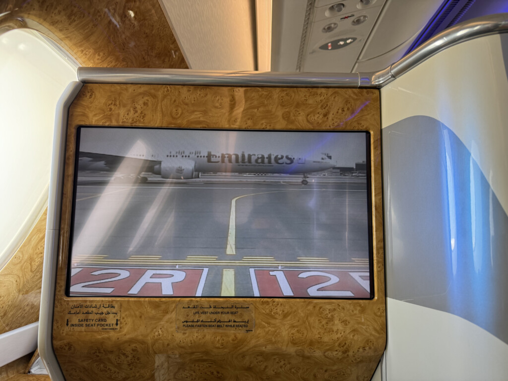 a screen on a plane