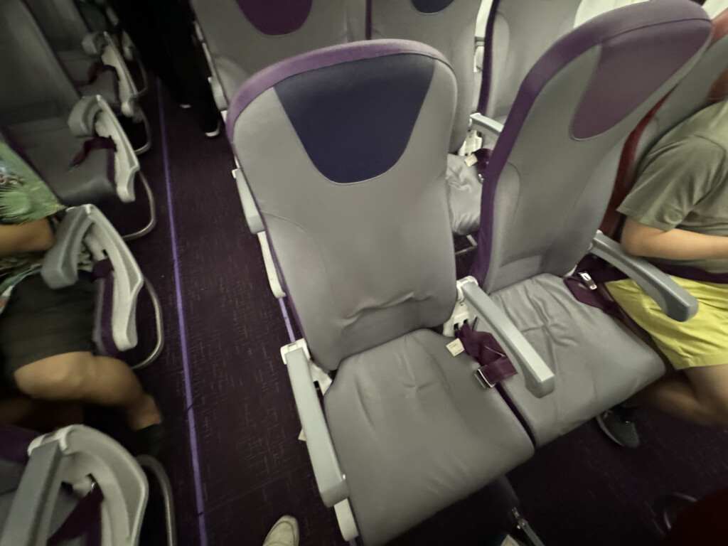 a group of seats in a plane
