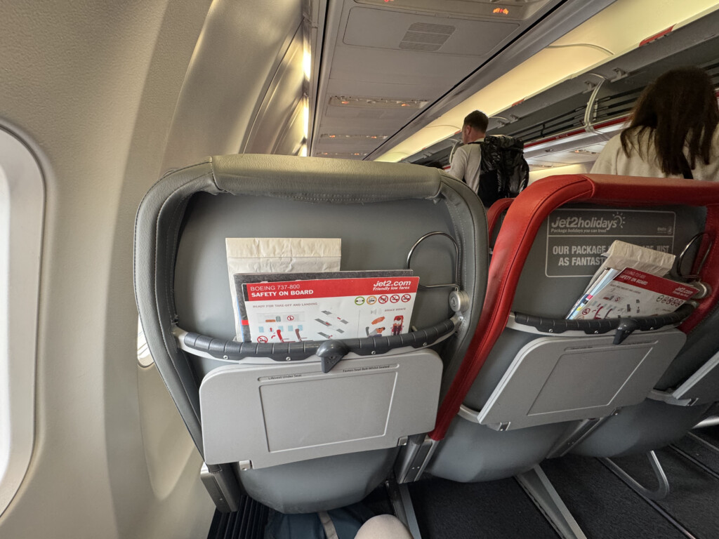 a seat on a plane