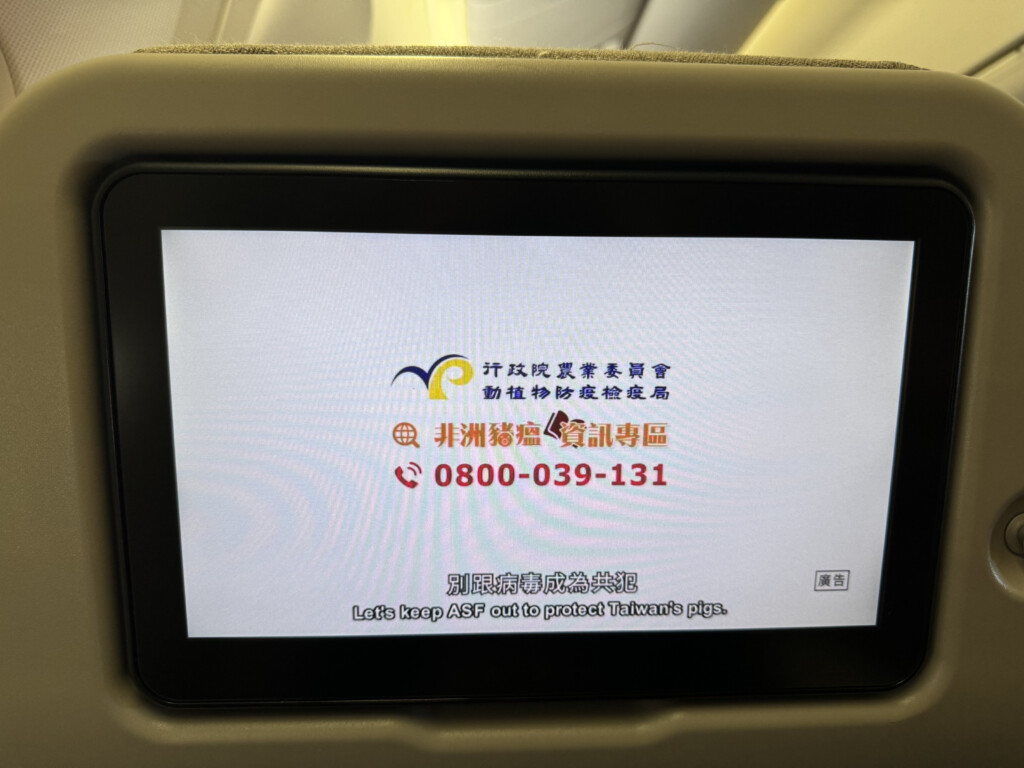 a screen on a plane