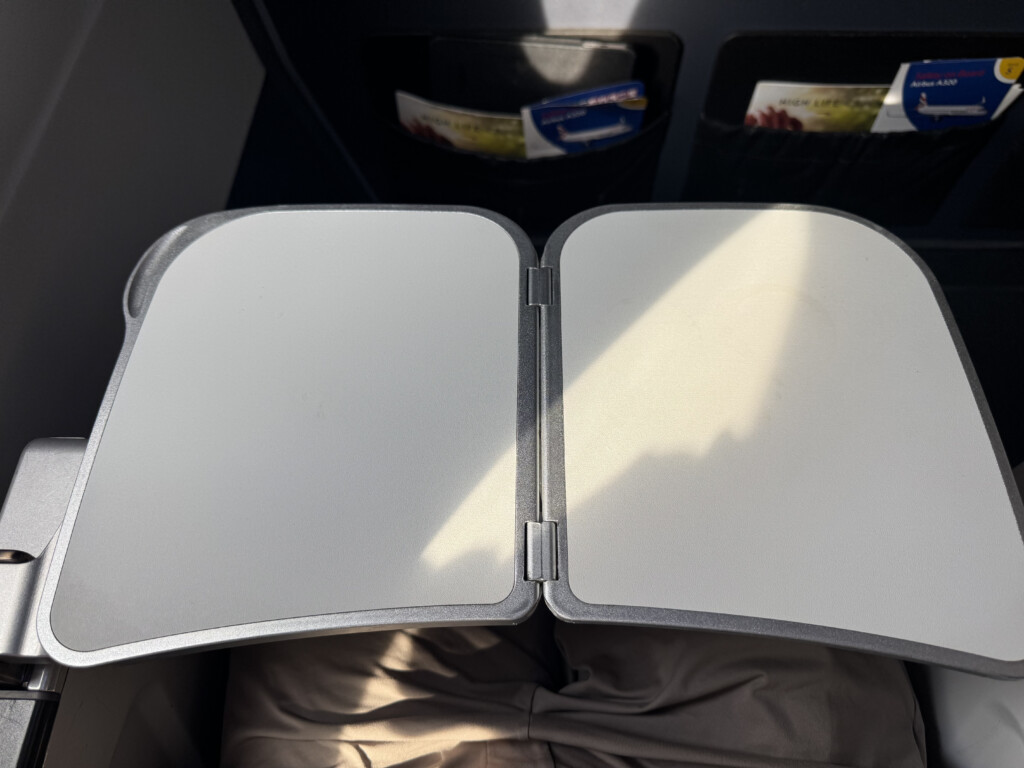 a close up of a seat
