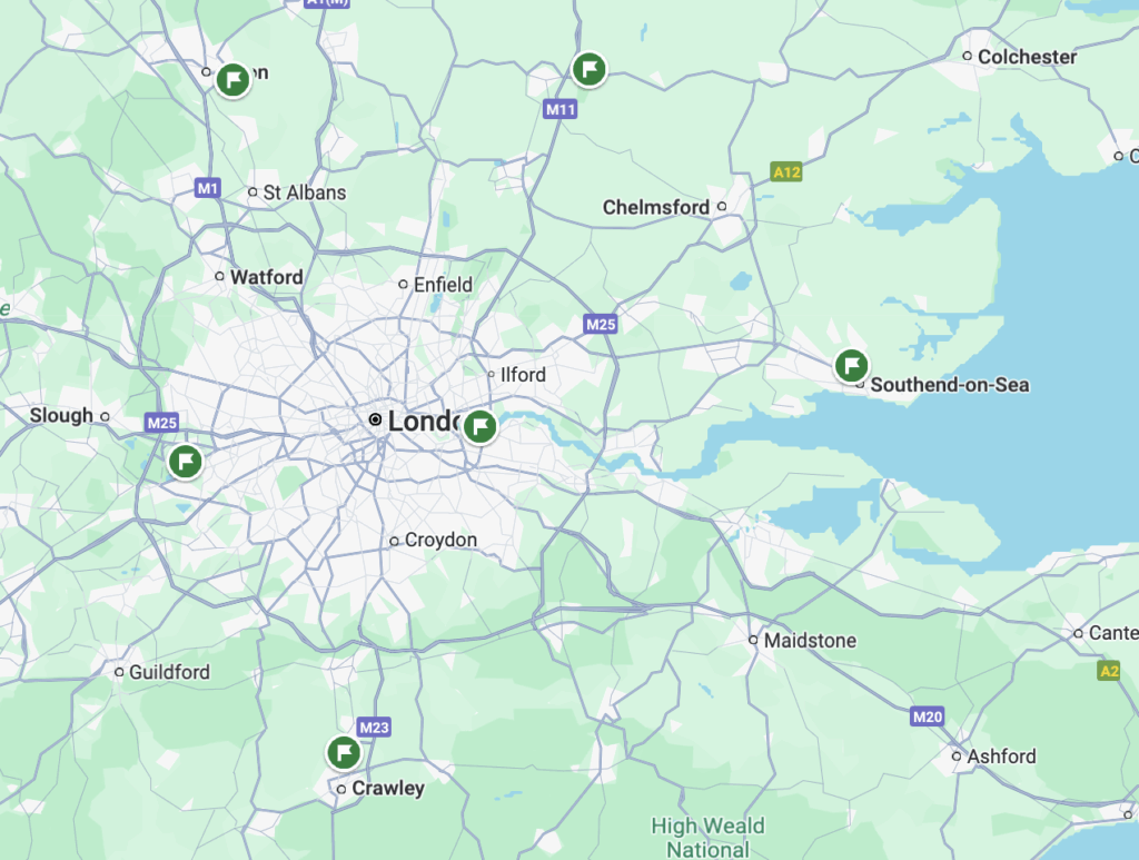 a map of a city