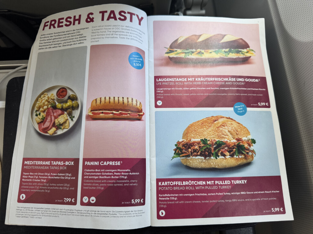 a book with different types of food