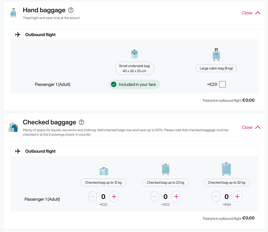a screenshot of a flight information