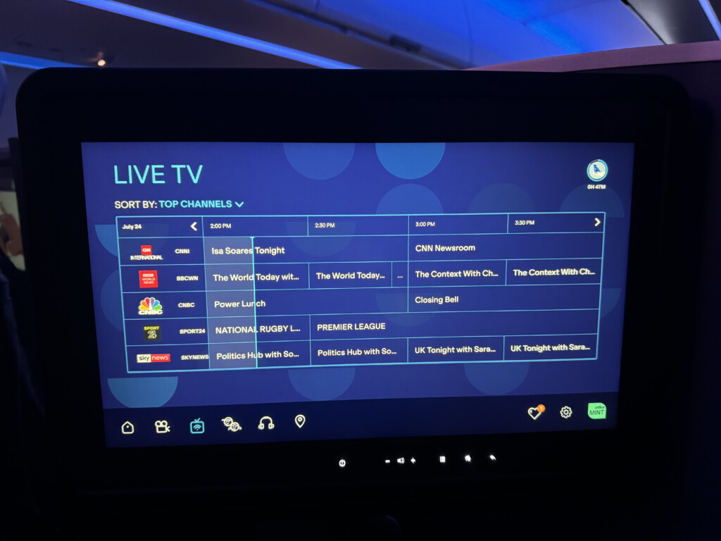 a screen shot of a television