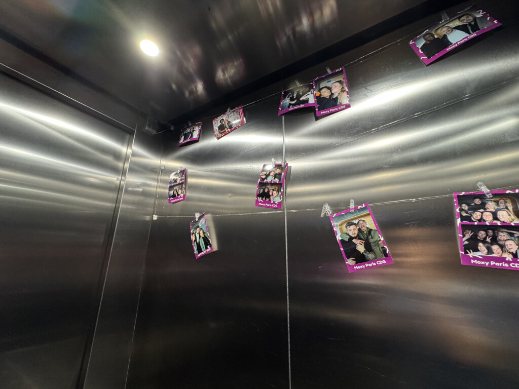 a group of pictures on a wall