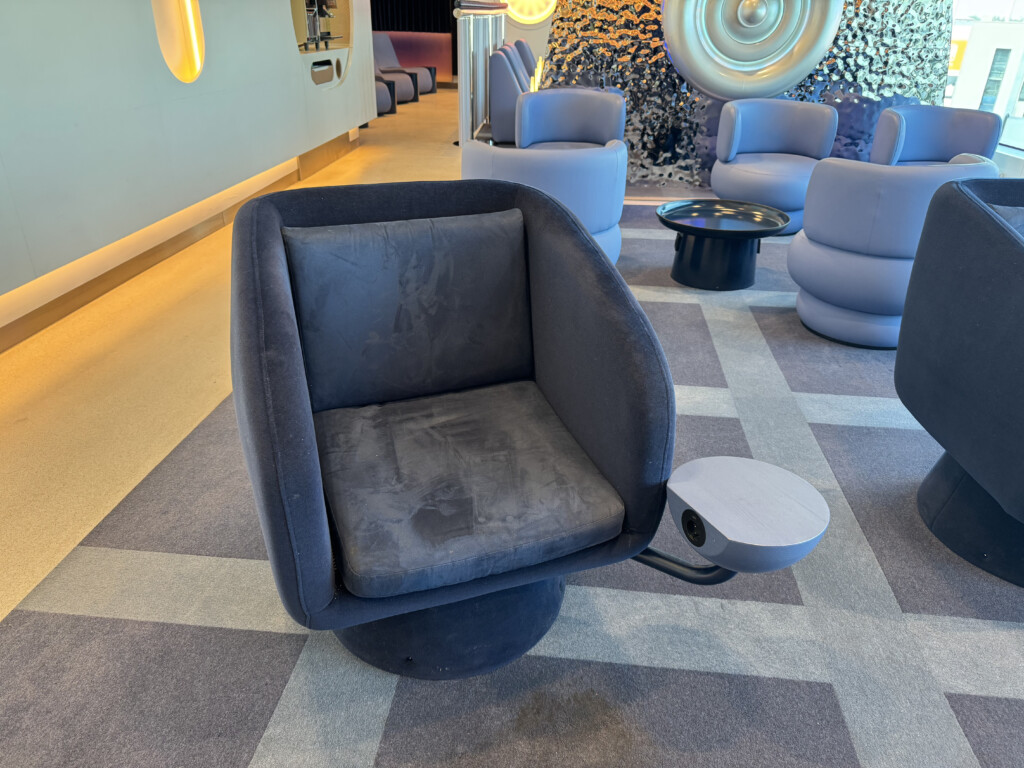 a chair in a room