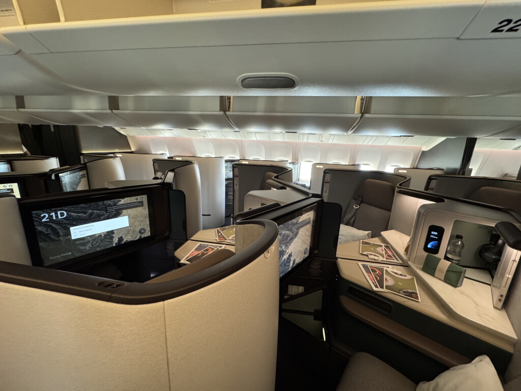 a seats in a plane
