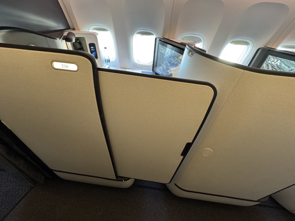 a screen on a plane