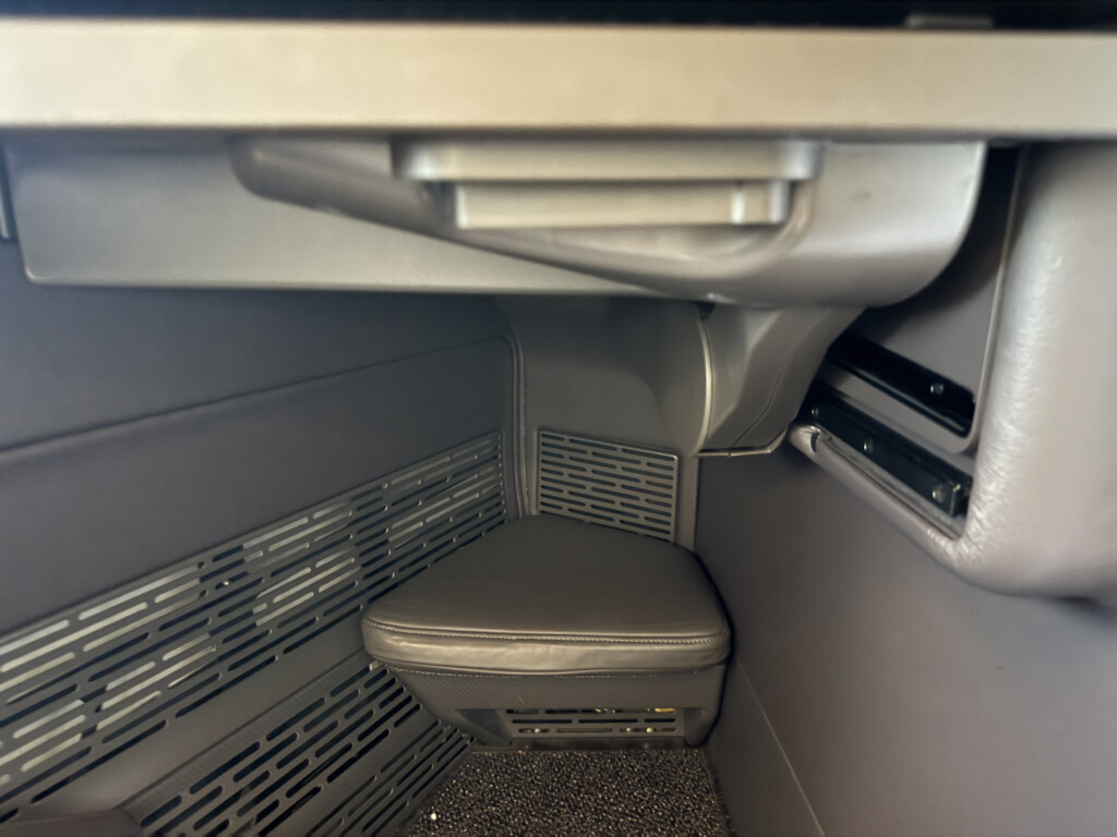 a seat in a vehicle