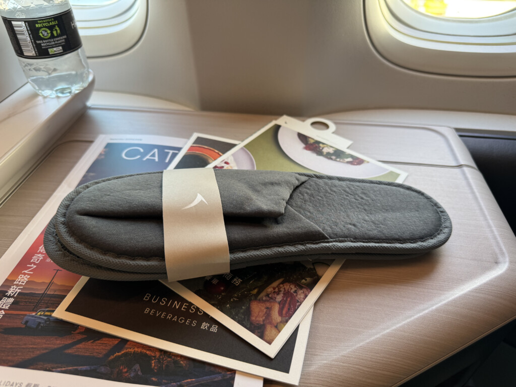 a black eye mask on a table