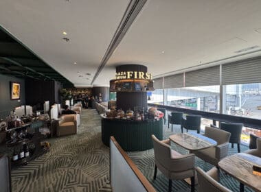 a room with a large table and chairs