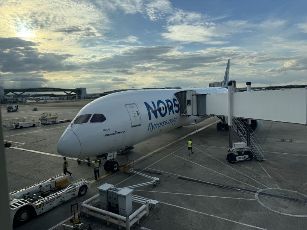 an airplane on the tarmac
