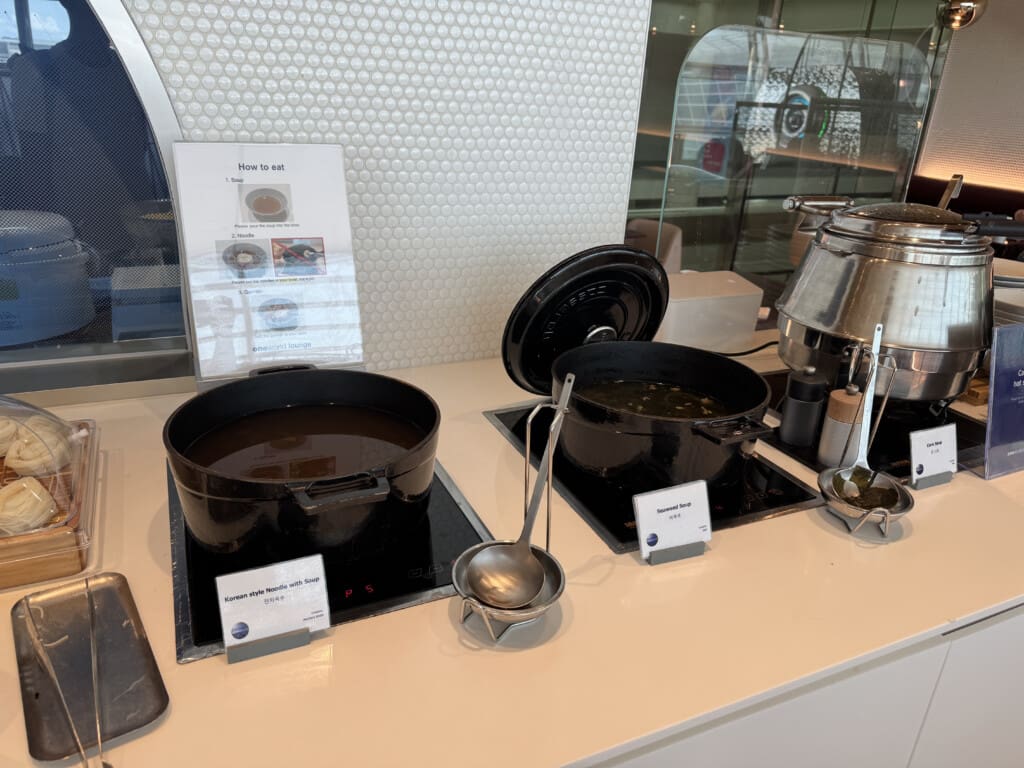 a pot and pan on a stove