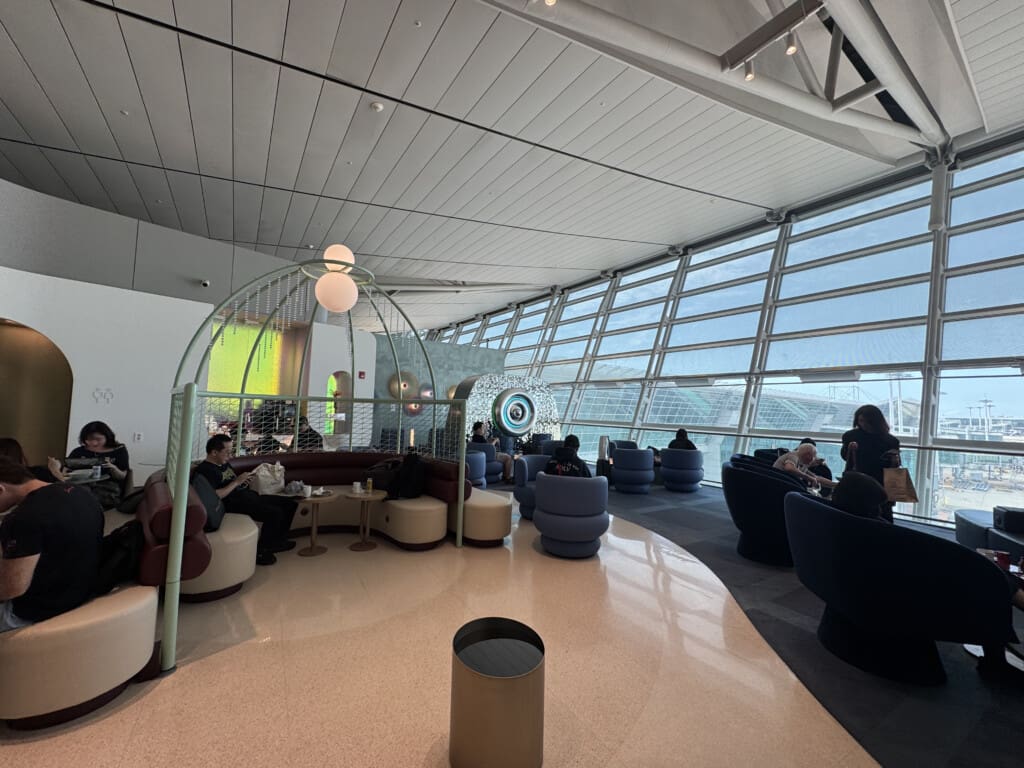 a room with large windows and a large window