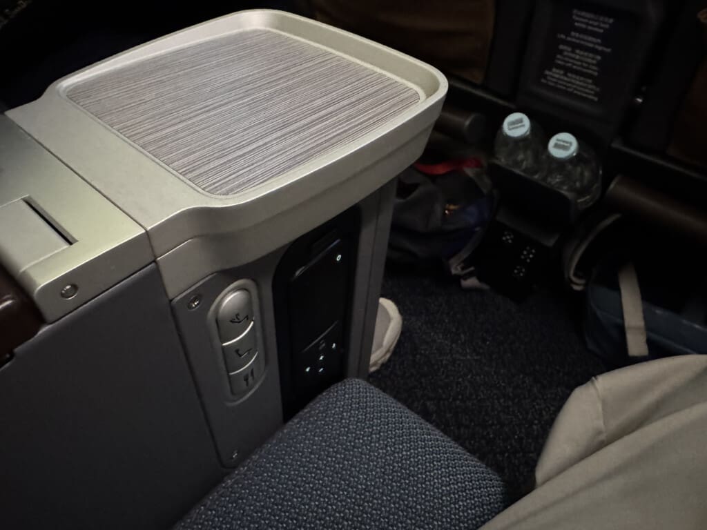 a seat on a plane