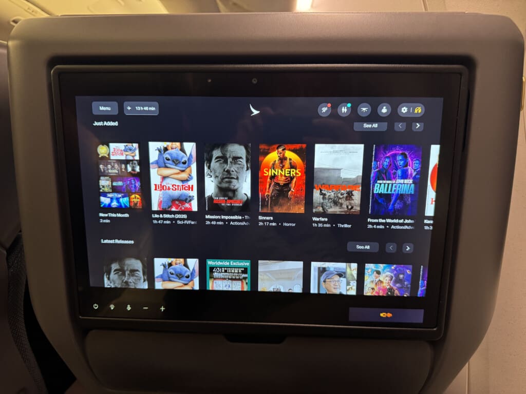 a screen with a screen on it