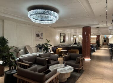 a room with couches and chairs