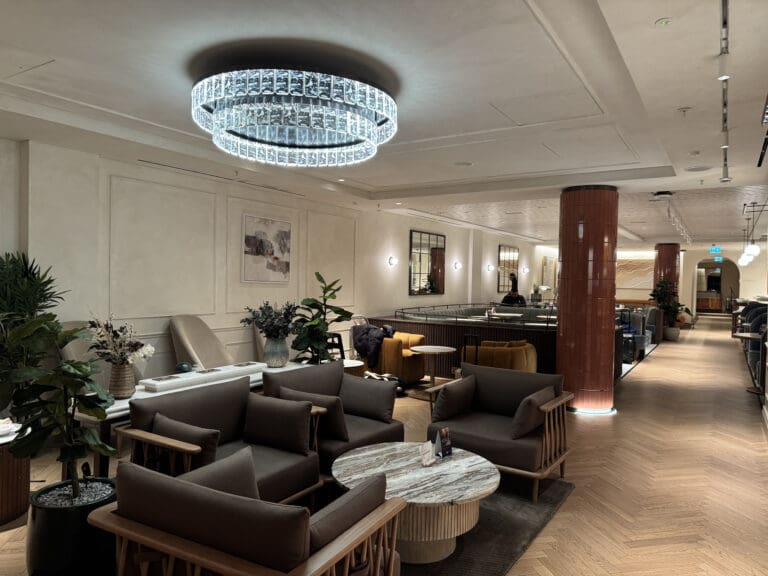 a room with couches and chairs