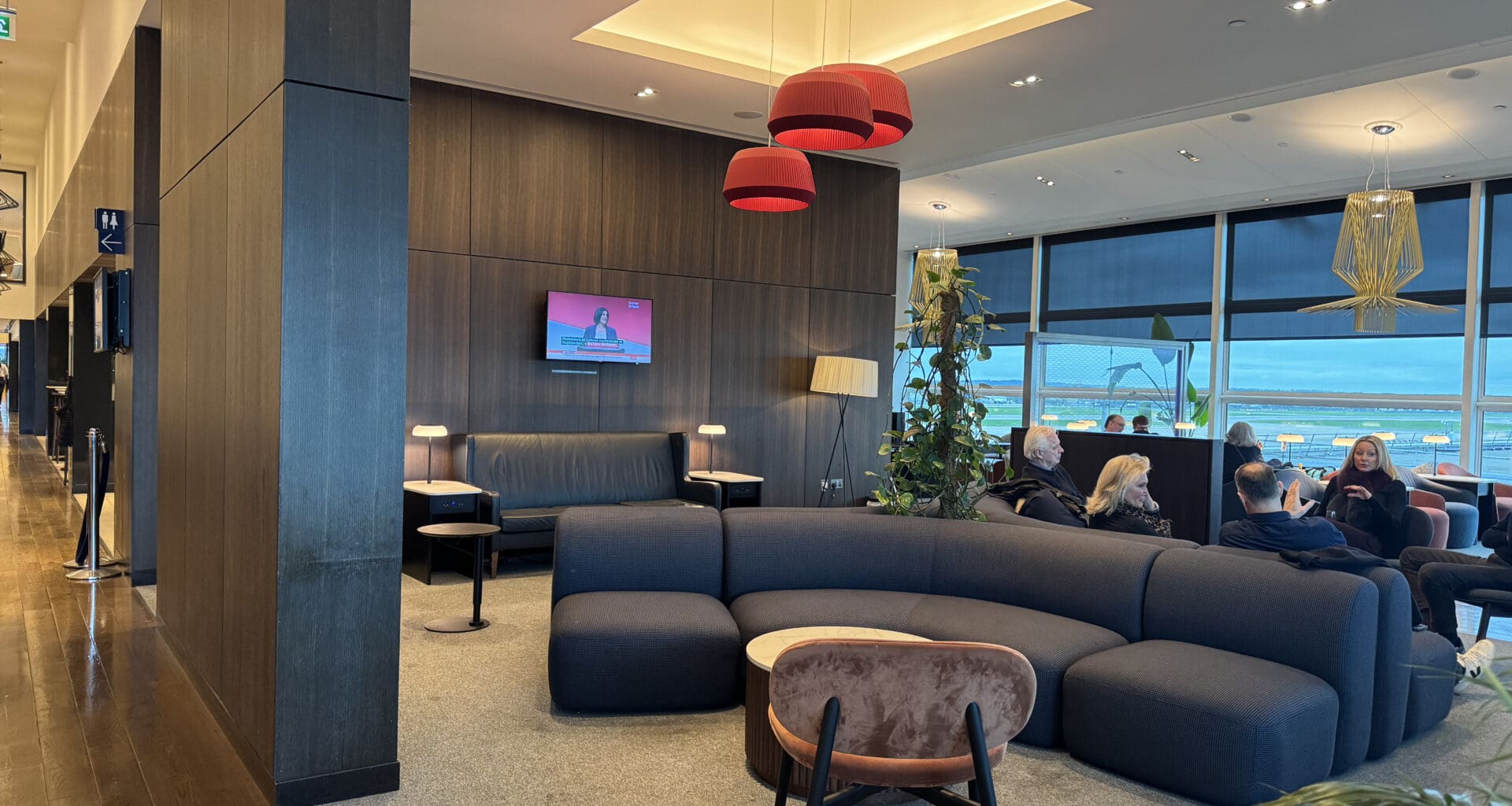 a room with a couch and a table