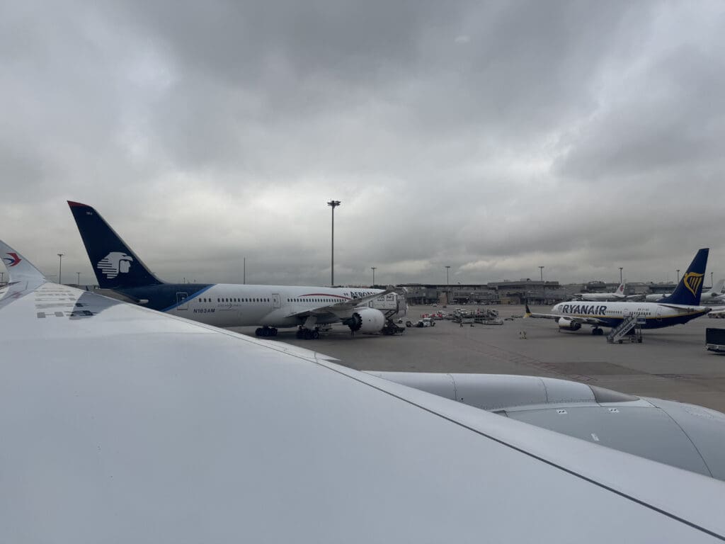 airplanes on the tarmac