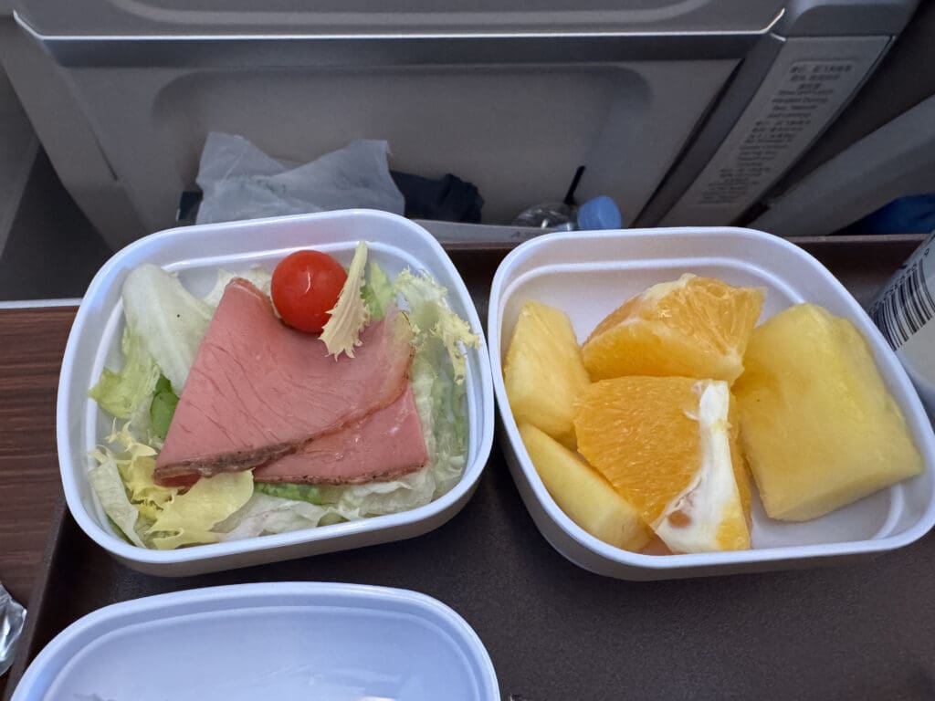 a food in a container