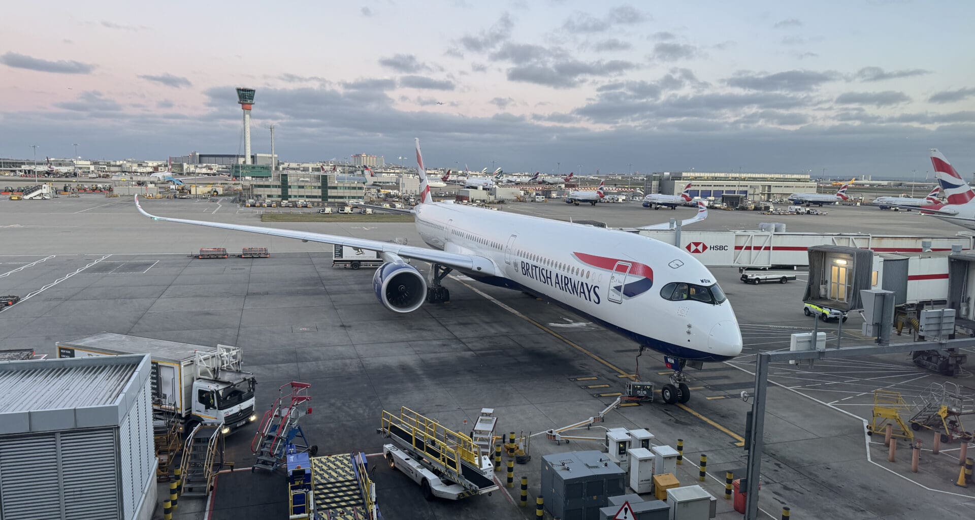 an airplane on the tarmac