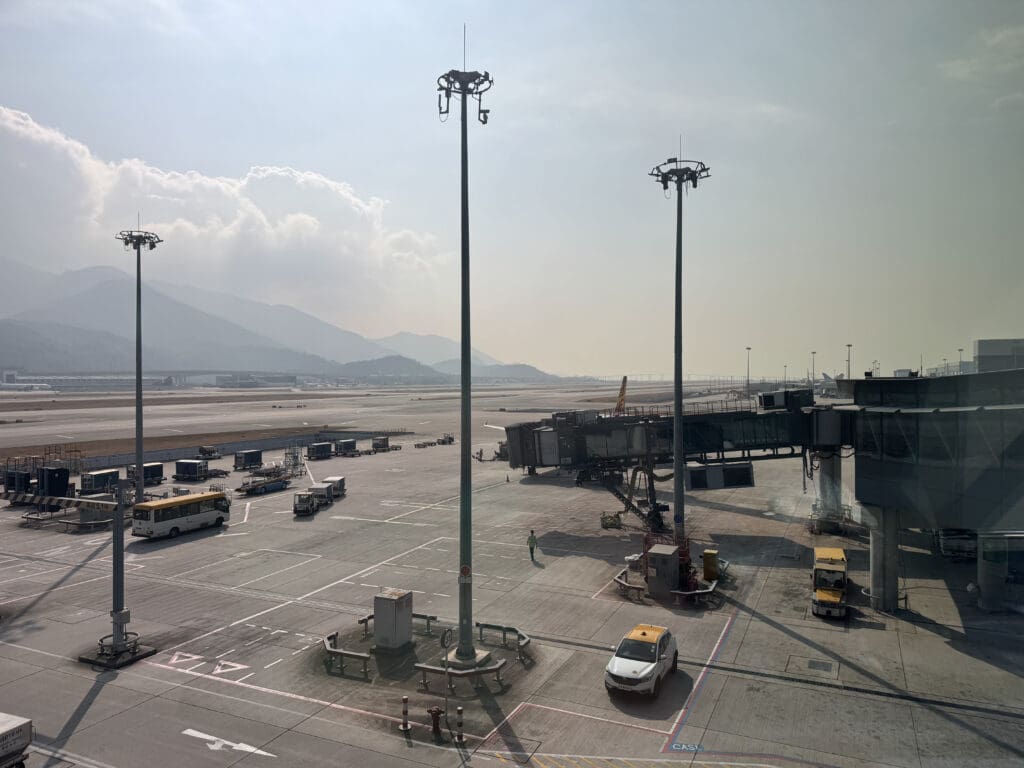 a group of vehicles parked in a parking lot