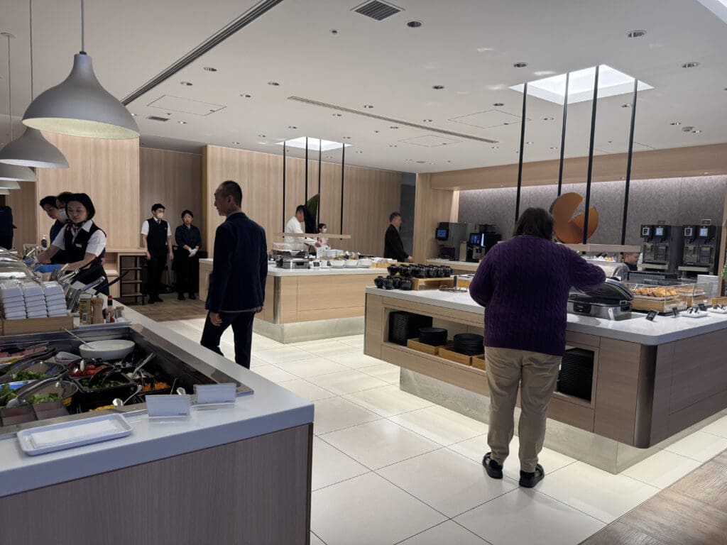 people in a restaurant