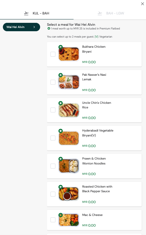 a screenshot of a food delivery service