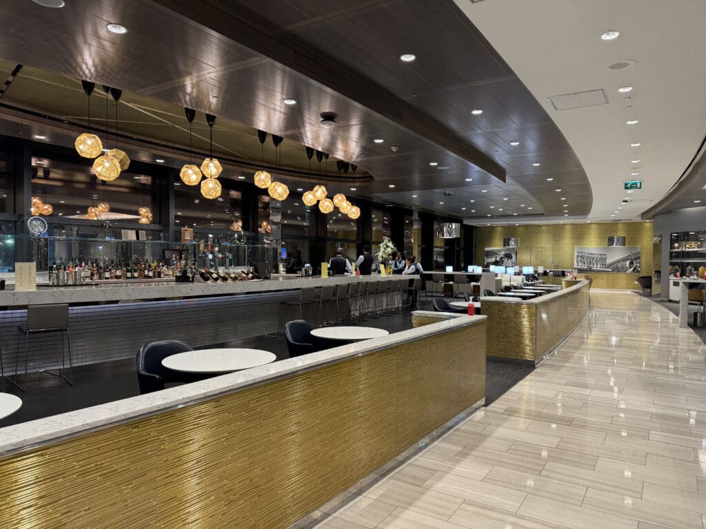 a restaurant with a bar and a counter