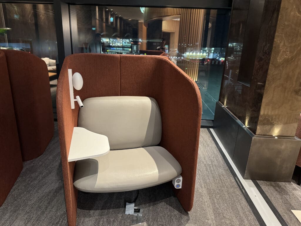 a chair in a room