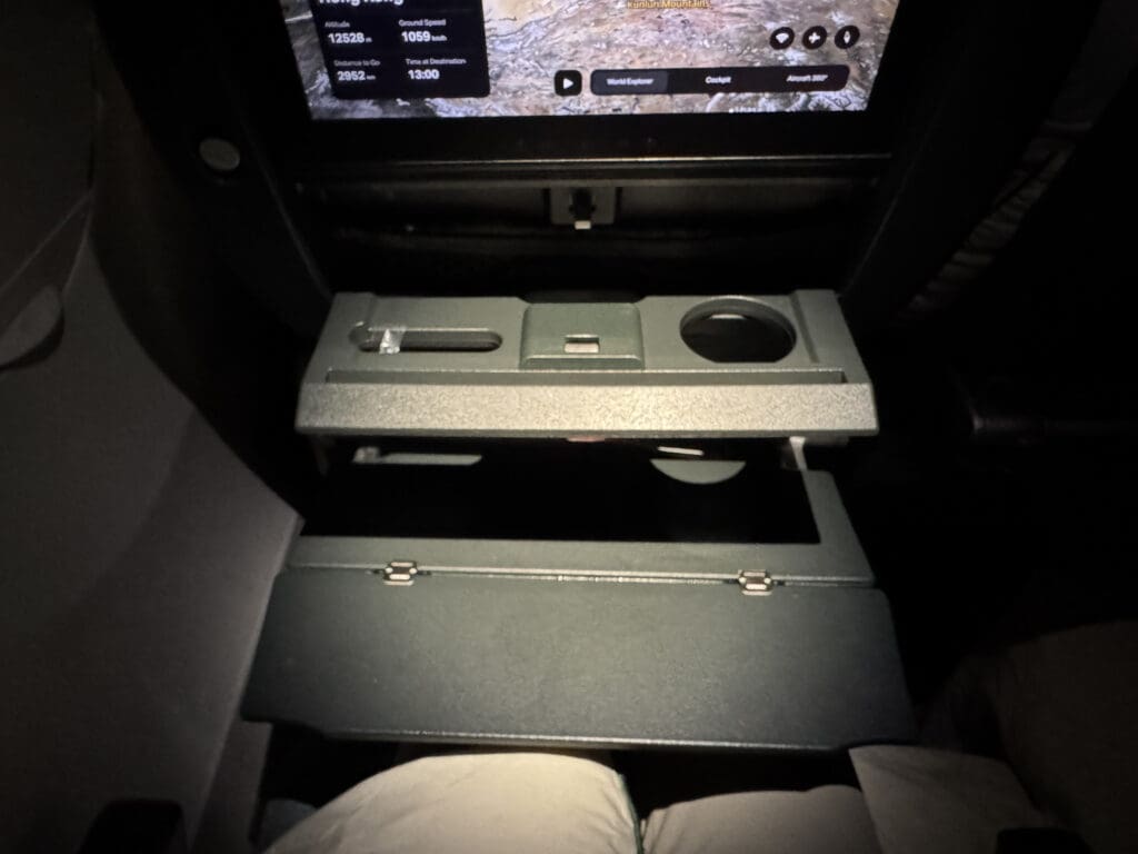 a screen in a vehicle