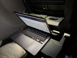 a laptop on a table